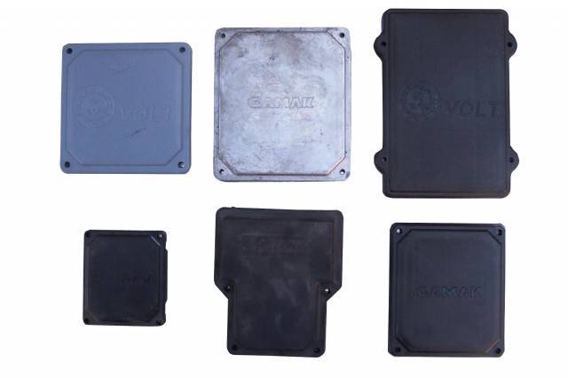 Gamak 132 tip Komple Klemens Kutusu ve Kapağı - Alüminyum