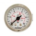 PAKKENS Ø63 mm Arkadan Bağlantılı Pano Tip Manometre (Metal Gövde, Metal Kapak) Genel Amaçlı Basınç Ölçer