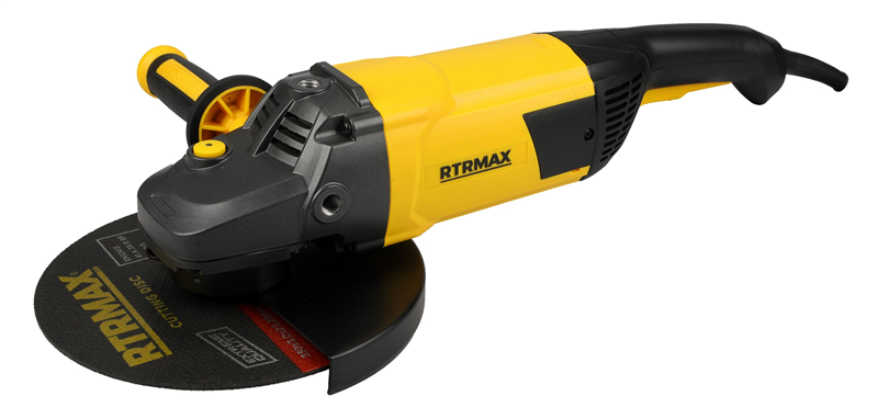 RTRMAX RTM128 230 mm 2600 W 6500 D/Dk 230 V Monofaze Büyük Taşlama Makinesi