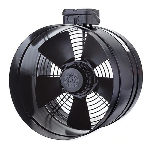 BVN Bahçıvan 20 cm BORAX 200-2K 63 W 680 m3/h 2750 D/D 230 V Monofaze Aksiyel Kanal Tipi Fan