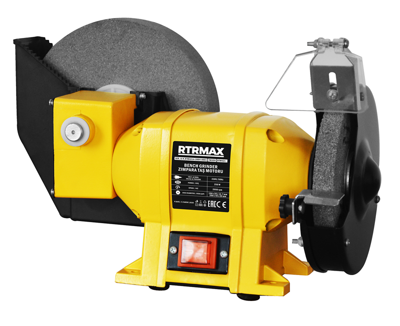 RTRMAX RTM421A 250 W 2950 D/Dk 230 V Monofaze Zımpara Taş Motoru (Sulu)