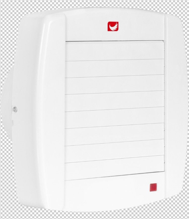 BVN Bahçıvan 10 cm EC 1010E 15 W 100 m3/h 2225 D/D 230 V Monofaze Plastik Banyo & Tuvalet Aspiratörü Otomatik Panjurlu