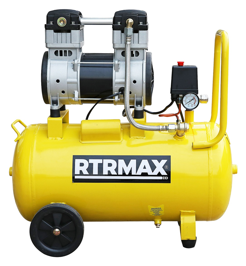 RTRMAX RTM735 50 L 8 Bar 1.5 Hp / 1.1 kW 200 L/Dk 230 V Monofaze Sessiz Hava Kompresörü