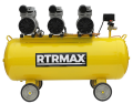 RTRMAX RTM738 100 L 8 Bar 3x1 Hp / 3x0.75 kW 405 L/Dk 230 V Monofaze Sessiz Hava Kompresörü