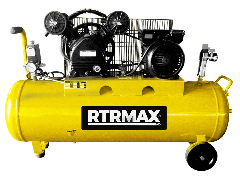 RTRMAX RTM792 100 L 8 Bar 3 Hp / 2.2 kW 250 L/Dk 230 V Monofaze Hava Kompresörü