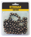 RTRMAX RTY828 91'' 1.3 mm 400 mm 28.5 Diş Yarım Yuvarlak Zincir