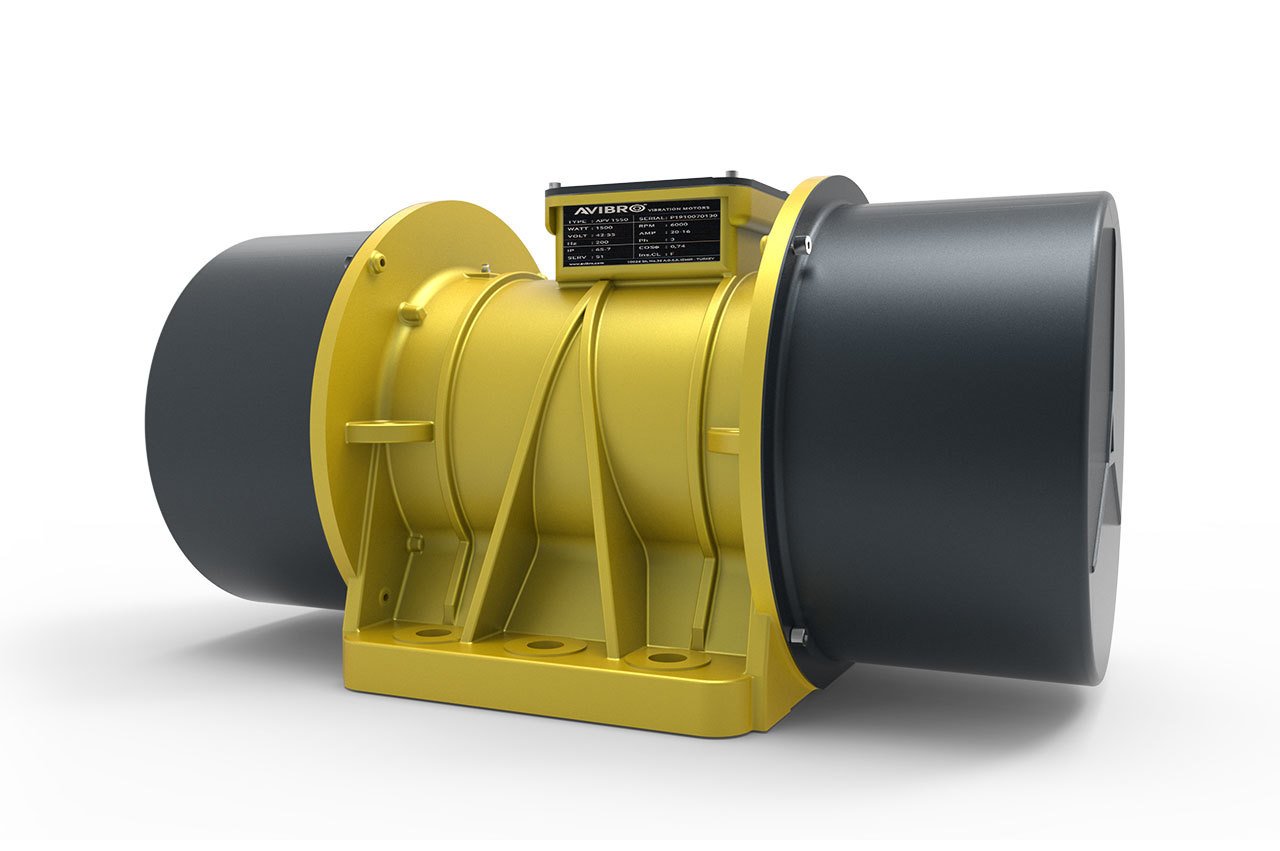Avibro AVM 650/3 674 Kg/F 550 W 3000 D/D 400 V Trifaze Vibrasyon Motoru