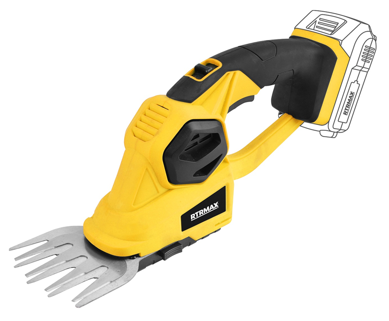 RTRMAX RTX1893B 1200 D/Dk 18V Akülü Çim ve Çalı Kesme (Akü Hariç)