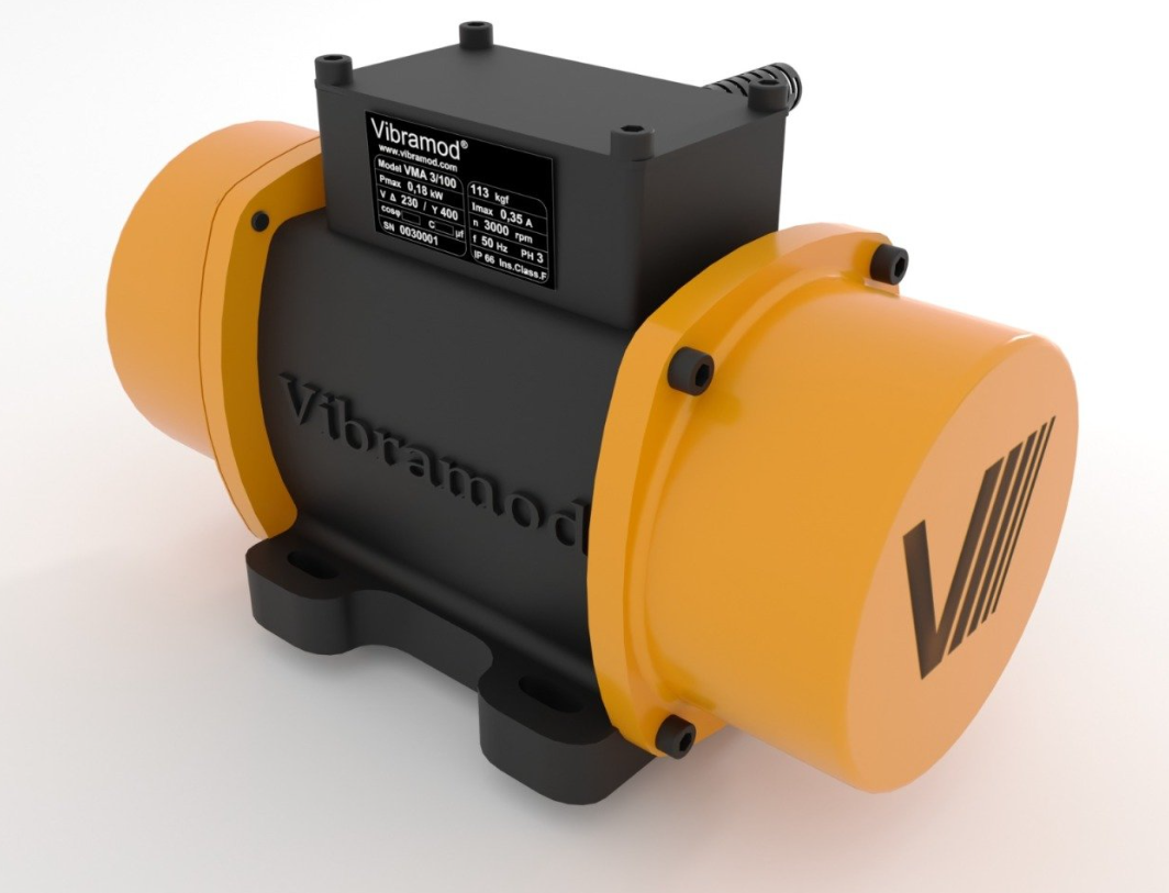 Vibramod VMA 15/60 61 Kg/F 0.1 kw 1500 D/D 400 V Trifaze Vibrasyon Motoru