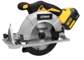 RTRMAX RTX2038 Ø165 mm 3650 D/Dk 18V Li-ion Çift Akü 4 Ah Akülü Daire Testere (Akü Dahil)