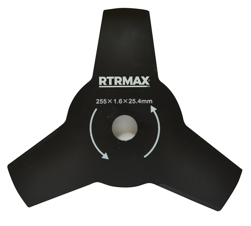 RTRMAX RTY113 Üçlü 250x25.4x1.6 mm Tırpan Bıçağı
