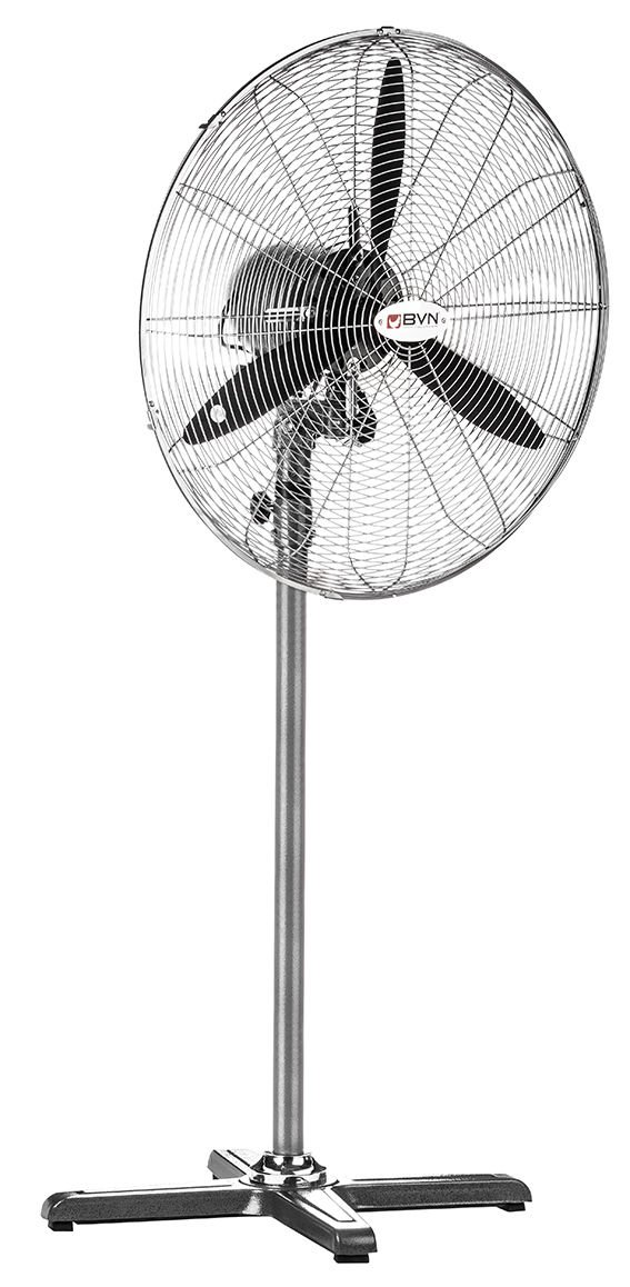 BVN Bahçıvan 60 cm BSV 600 150 W 11000 m3/h 1400 D/D 230 V Monofaze Ayaklı Sanayi Tipi Vantilatör