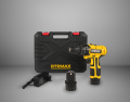 RTRMAX RTM332 22 Nm 0-350 D/Dk - 0-1300 D/Dk 2x12V 1.3 Ah Li-ion Akülü Matkap