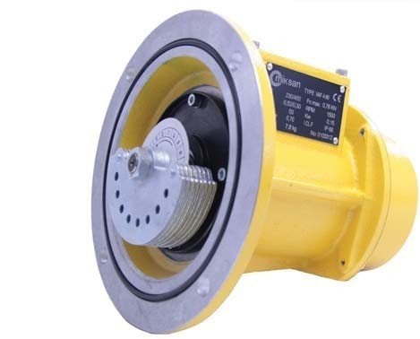 Miksan VYF 2-60 M 59 Kg/F 0.05 kw 3000 D/D 230 V Monofaze Flanşlı Vibrasyon Motoru