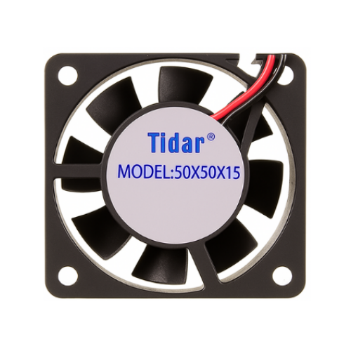 Tidar 50x50x15 mm RQA5015 2,64 W 24 VDC 27,57 m³/h 6000 D/D Kare Soğutucu Fan