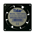 Tidar 108x108x26 mm RQA10826 16 W 220 VAC 68 m³/h 2300 D/D Kare Soğutucu Fan