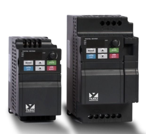 Yılmaz 3,7 kw 1-Faz 230V Monofaze NZ2200-03R7G-Y YA2000 Gelişmiş Seri AC Sürücü
