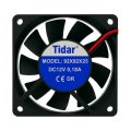 Tidar 92x92x25 mm RQA9225 2,40 W 12 VDC 76,50 m³/h 3000 D/D Kare Soğutucu Fan (AVANTAJLI PAKETLER)