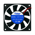 Tidar 120x120x25 mm RQA12025 3,36 W 12 VDC 141,70 m³/h 2400 D/D Kare Soğutucu Fan (AVANTAJLI PAKETLER)