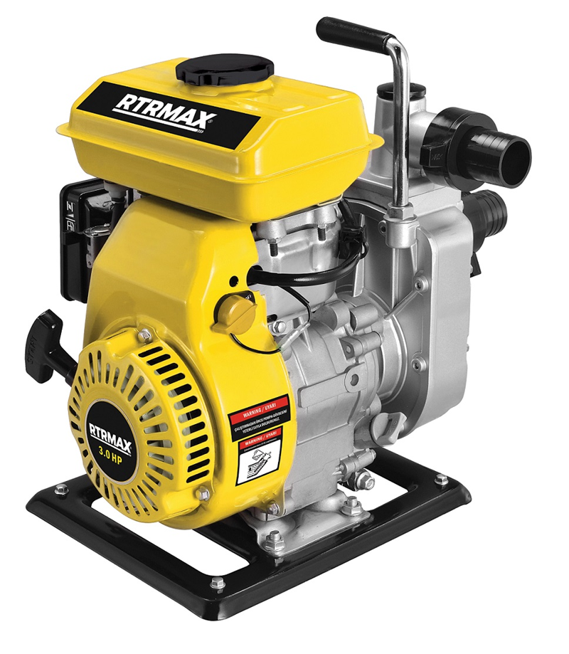 RTRMAX RTR015 40 mm (1.5'') 20 m/4 m 3 Hp 18000 L/S. Tek Silindir Hava Soğutmalı 4 Zamanlı Benzinli Su Pompası