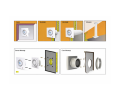 Dündar 12 cm L-12 20 W 190 m³/h 2100 D/D 230 V Monofaze Ev Tipi Plastik Fan