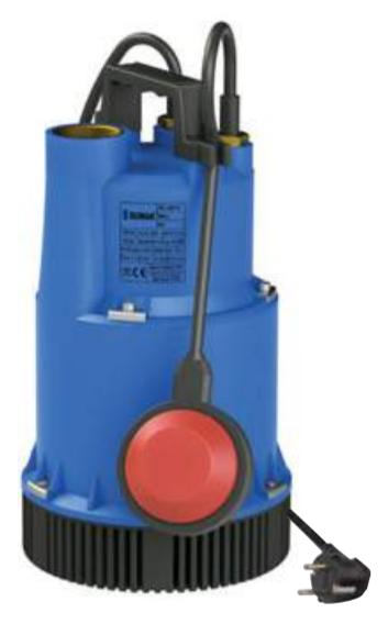 Sumak SDF10 0.65 kw 0.85 HP 2900 D/D 220 V Monofaze Drenaj Dalgıç Pompası (10 m Kablo+Flatörlü)