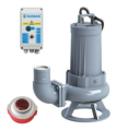Sumak SDTK75/4 5.5 kw 7.5 HP 2900 D/D 380 V Trifaze Foseptik Dalgıç Pompası (10 m Kablo+Flatörlü+Panolu)