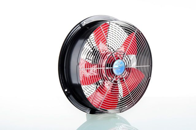Dündar 45 cm ST 45 240 W 5500 m3/h 1380 D/D 400 V Trifaze Aksiyal Tip Sanayi Fanı