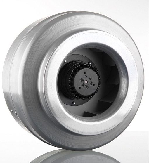 Dündar 12 cm CK 12 E1 95 W 350 m3/h 2650 D/D 230 V Monofaze Yuvarlak Kanal Fanı