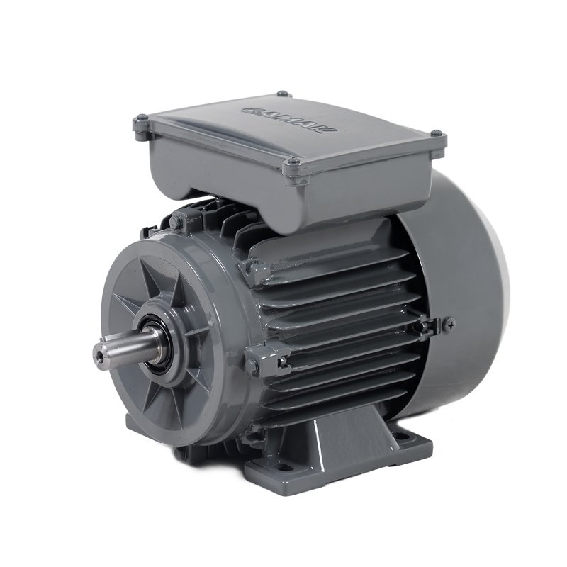 Gamak 1.1 kw (1.5 HP) 1500 D/D (MK21D 90 S 4c) 220 V Monofaze Kalkış Daimi Kondansatörlü Merkezkaçlı Elektrik Motoru - Alüminyum