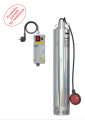 Sumak 5SDF9 1.1 kw 1.5 HP 2900 D/D 220 V Monofaze 5'' Paslanmaz Dalgıç Pompası (30 m Kablo+Flatörlü+Panolu)
