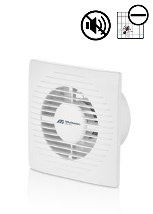 Mutlusan 12 cm Me-Fan 120 15 W 120 m3/h 1900 D/D 220 V Monofaze Banyo ve Tuvalet Aspiratörü