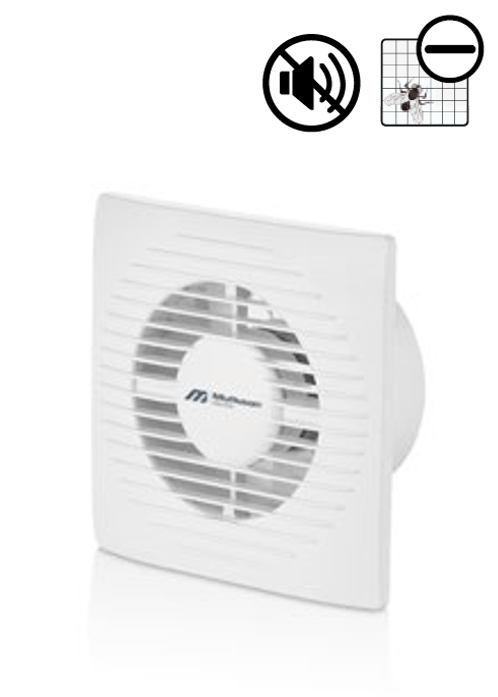 Mutlusan 12 cm Me-Fan 120 15 W 120 m3/h 1900 D/D 220 V Monofaze Banyo ve Tuvalet Aspiratörü