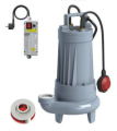 Sumak SDF20/2 1.6 kw 2.2 HP 2900 D/D 220 V Monofaze Foseptik Dalgıç Pompası (10 m Kablo+Flatörlü+Panolu)