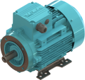 ELK 0.37 kw (1/2 HP) 3000 D/D (2EL071M2A) 380 V Trifaze IE2 Elektrik Motoru - Alüminyum B34 - Ayaklı Flanşlı