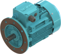 ELK 0.55 kw (3/4 HP) 3000 D/D (2EL071M2B) 380 V Trifaze IE2 Elektrik Motoru - Alüminyum B5 - Ayaksız Flanşlı