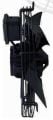 Dündar 30 cm FM 30 120 W 2200 m3/h 1450 D/D 230 V Monofaze Aksiyal Tip Emiş/Üfleme Soğutma Fanı