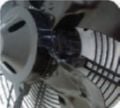 Dündar 50 cm FM 50 370 W 6900 m3/h 1400 D/D 230 V Monofaze Aksiyal Tip Emiş/Üfleme Soğutma Fanı