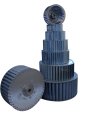 GETA 355 mm çapında Sık Kanatlı Öne Eğimli Radyal Fan Rotoru (19-24-28-38 mm göbek çaplı)