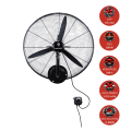 Dündar SV 50 (20'') 50 cm 100 W 10500 m³/h 1430 D/D 230 V Monofaze Duvar Sanayi Tipi Vantilatör