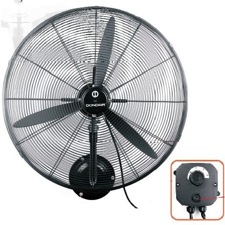Dündar SV 75 (30'') 75 cm 210 W 17400 m3/h 1300 D/D 230 V Monofaze Duvar Sanayi Tipi Vantilatör