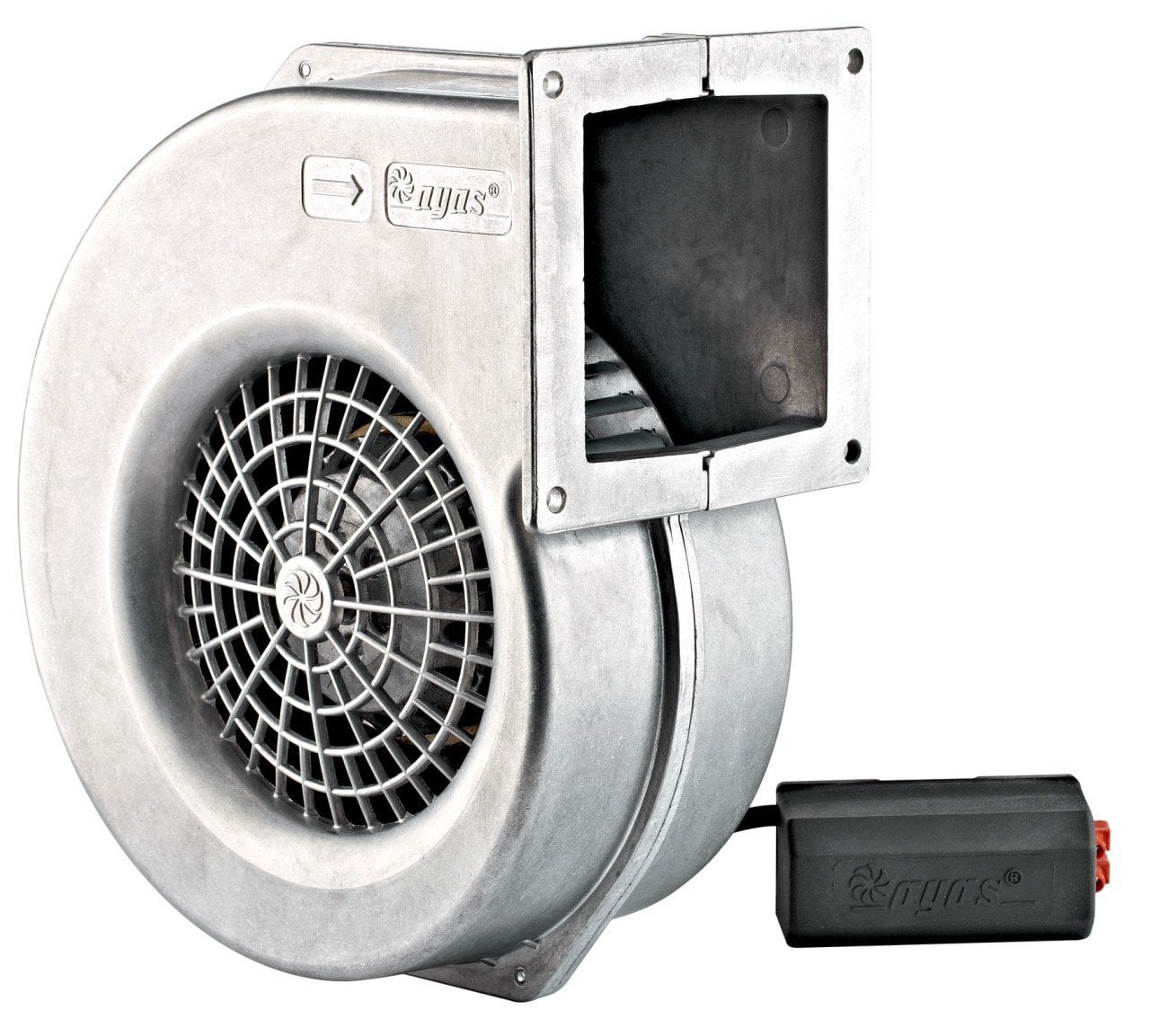 Ayas AGF-120E-2K-M 2450 D/D 220 V Monofaze Alüminyum Gövdeli Radyal Fan