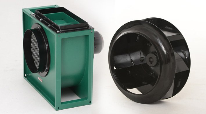 GETA GVR 90-355/2 1.5 kw 3000 D/D 380 V Trifaze Seyrek Kanatlı Geriye Eğimli Radyal Fan