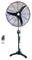 Dündar SV 75 (30'') 75 cm 210 W 17400 m3/h 1300 D/D 230 V Monofaze Uzaktan Kumandalı Ayaklı Sanayi Tipi Vantilatör