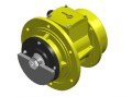 Miksan VEF 4-1800 1740 Kg/F 1.25 kw 1500 D/D 400 V Trifaze Flanşlı Vibrasyon Motoru