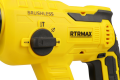 RTRMAX RTX2095B 2.2 Jul 0-1350 D/Dk 18V Li-ion Çift Akü 4 Ah Akülü Pnömatik Kırıcı Delici (Akü Hariç)