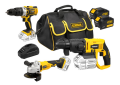 RTRMAX SET022 (RTX1816B+RTX1825B+RTX1855B+RTX1804+RTX1808+RTX1019) Akülü 3'lü Combo Set