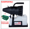 DURU HD 5 5 L. El Tipi ve Portatif Elektrikli U.L.V. Cihazı İlaçlama Makinesi + ZİGAVUS Maske 50 adet